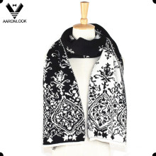 Fashion Winter Jacquard Double Face Scarf